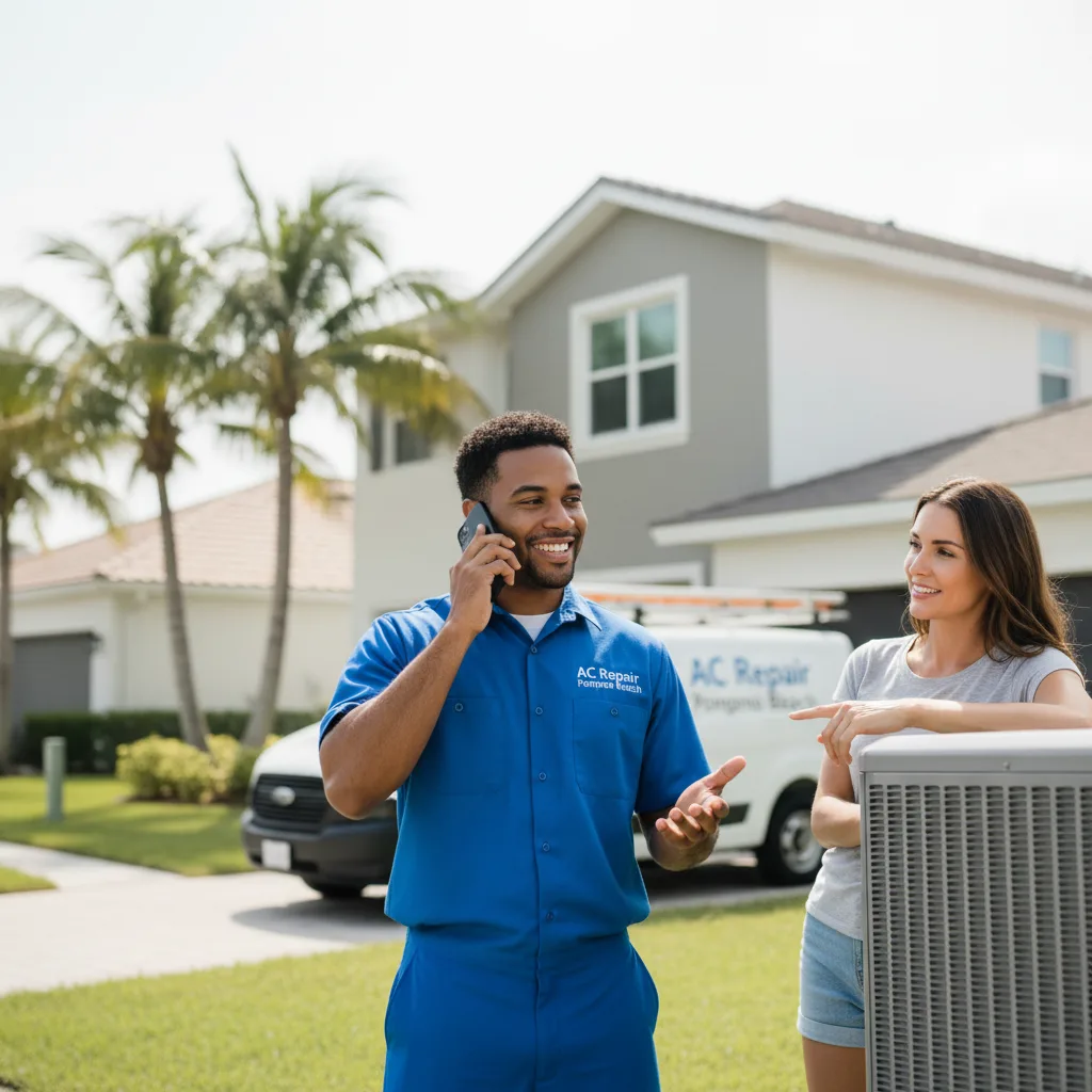 AC Repair Pompano Beach customer support in Connersville